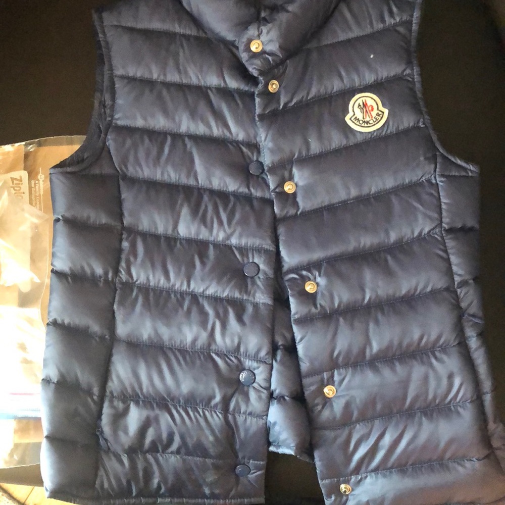 Moncler blue light cute authentic